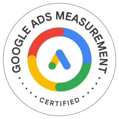 Badge der Google-Zertifizierung zu Google Ads Measurement